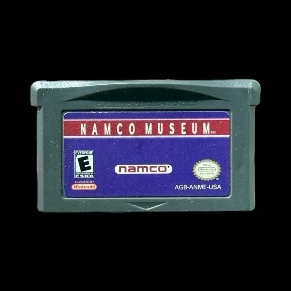 Namco Museum Gameboy Advance Game Cartridge